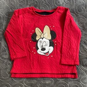 GAP x Disney Minnie double layer shirt